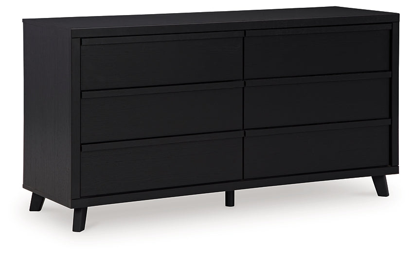 Danziar Six Drawer Dresser