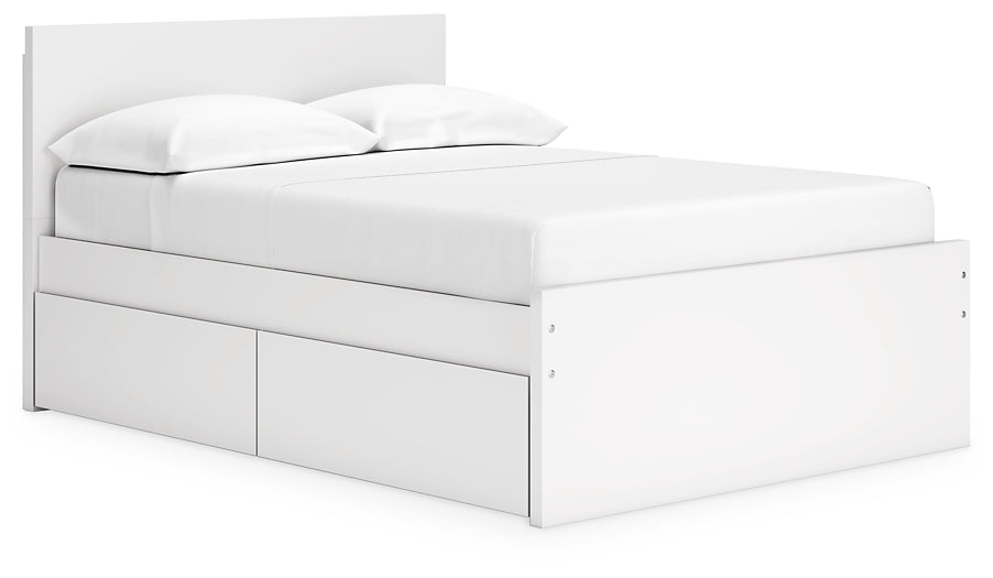 Ashley Express - Onita  Panel Platform Bed With 2 Side Storage