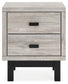 Vessalli King Panel Headboard with Mirrored Dresser, Chest and Nightstand